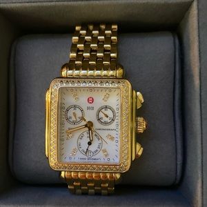 Michele Deco Diamond 💎 Dial Watch includes Link